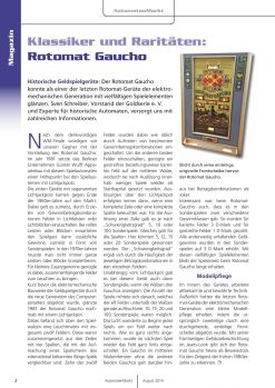 Rotomat Gaucho AutomatenMarkt 08/2014